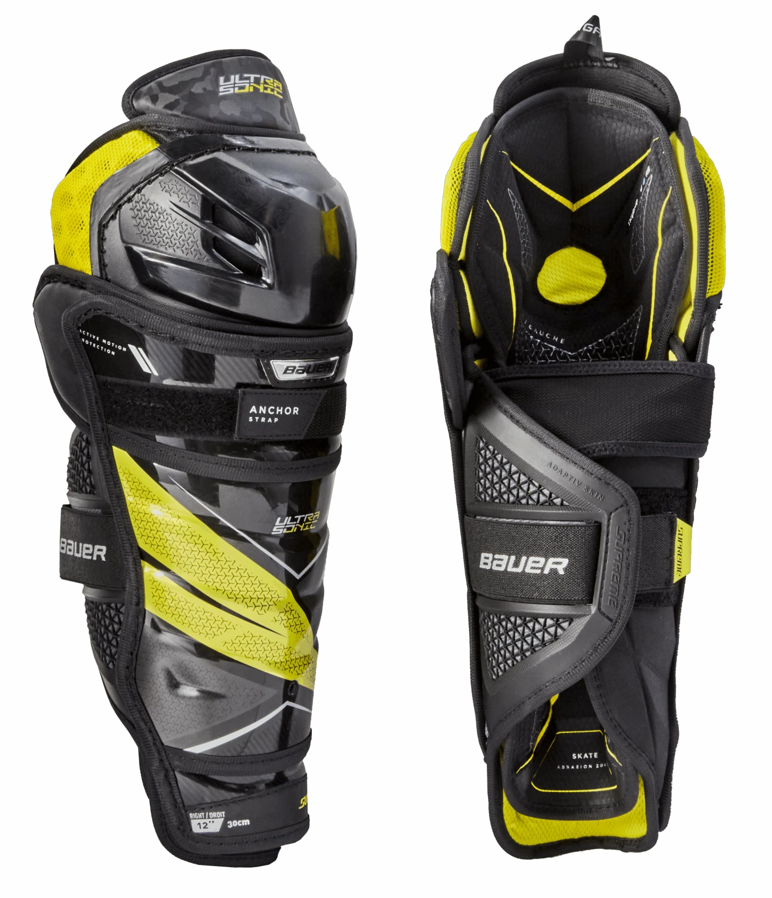 Bauer Supreme Ultrasonic Senior Shin Guards 3 Bauer Supreme Ultrasonic Senior Shin Guards