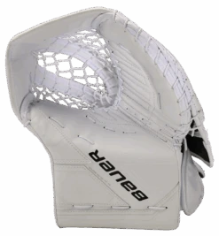 Bauer Supreme Mach Senior Goalie Catcher -Hockey Equipment Store 1059807 3 4 White 1006