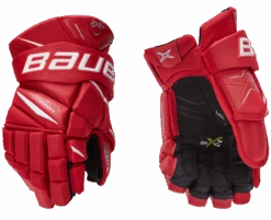 Bauer Vapor 2X Pro Senior Hockey Gloves -Hockey Equipment Store 620329 RED 01