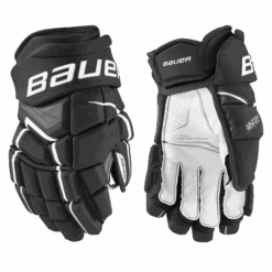 Bauer Supreme Ultrasonic Intermediate Hockey Gloves -Hockey Equipment Store 629088 BKW 01 794e7d38 3407 4369 a66d 80dafec2caa5