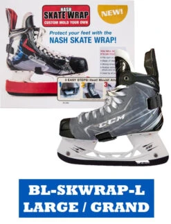 Blue Sports Custom Skate Wrap -Hockey Equipment Store BL SKWRAP L Z