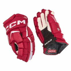 CCM JetSpeed FT6 Junior Hockey Gloves -Hockey Equipment Store HGFT6 RDWH 03