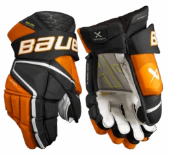 Bauer Vapor Hyperlite Senior Hockey Gloves 23 Bauer Vapor Hyperlite Senior Hockey Gloves -Hockey Equipment Store HYPERLITE SR FRONT BKO2