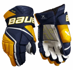 Bauer Vapor Hyperlite Intermediate Hockey Gloves -Hockey Equipment Store HYPERLITE SR FRONT NVG2 b9506ec4 7741 4feb a718 bf6a8b0c2cbf