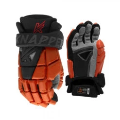 Knapper AK7 Ball Hockey Gloves -Hockey Equipment Store Knapper2019 Gants AK7 Orange 600x600 1