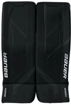 Bauer Supreme Mach Senior Goalie Pads -Hockey Equipment Store Mach BLK