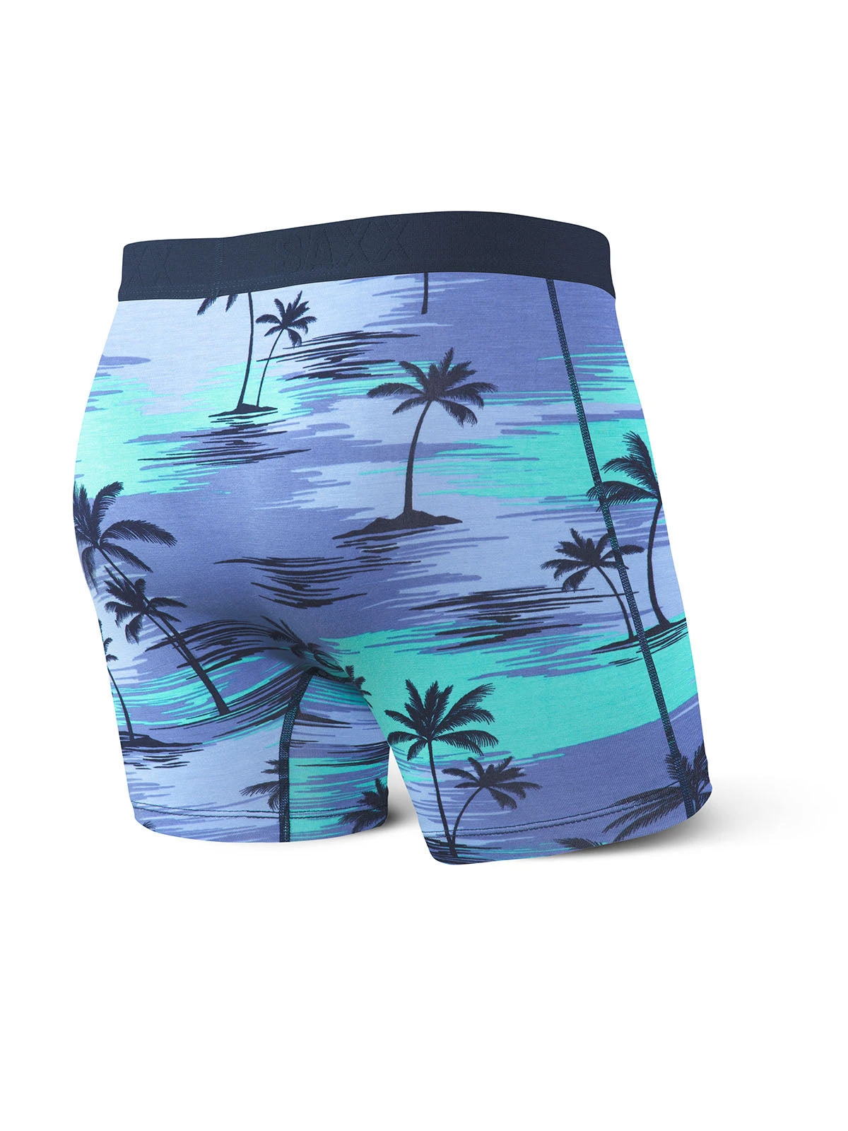SAXX Ultra Boxer Brief Blue Palm Sunset 4 SAXX Ultra Boxer Brief Blue Palm Sunset - Image 2