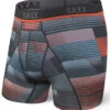 SAXX Kinetic HD Boxer Brief Black Sonic Stripe -Hockey Equipment Store SXBB32 SON