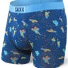 SAXX Vibe Boxer Brief Blue Pinata Bang -Hockey Equipment Store SXBM35 PIA