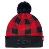 CCM Holiday Plaid Pom Knit Adult -Hockey Equipment Store ccm holiday pom knit adult black red