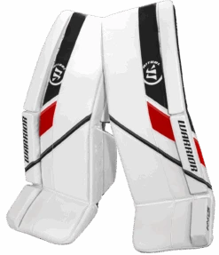 Warrior Ritual G5 SR+ Senior Goalie Pads (w/ Knee Pads) -Hockey Equipment Store g5spl0wbr war 01 i