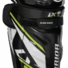Warrior Alpha LX Pro Junior Shin Guards -Hockey Equipment Store lxpsgsr1bk war 01 i