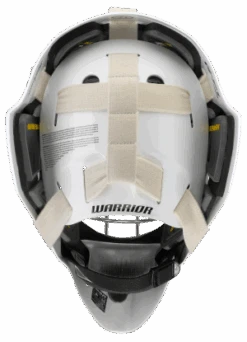 Warrior RF1+ Junior Goalie Mask -Hockey Equipment Store rf1jpm0wh war 02 i