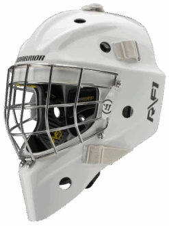 Warrior RF1 Pro Senior Goalie Mask -Hockey Equipment Store rf1pm0wh war 01 i