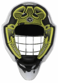 Warrior RF1 Senior Goalie Mask -Hockey Equipment Store rf1sm0wh war 09 i