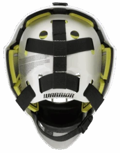 Warrior RF1 Youth Goalie Mask -Hockey Equipment Store rf1ym0wh war 02 i