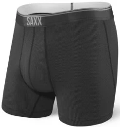 SAXX Quest Boxer Brief Fly Black