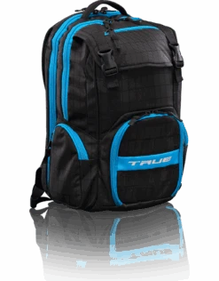 True Hockey True 2021 Elite Backpack (Black/Blue)