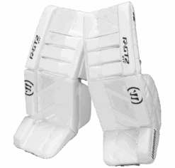Warrior Ritual GT2 Intermediate Goalie Pads (w/ Knee Pads) -Hockey Equipment Store warrior ritual gt2 intermediate goalie pads white