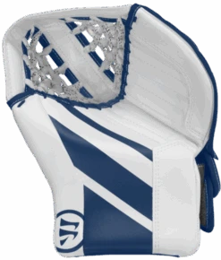 Warrior Ritual GT2 Junior Goalie Catcher -Hockey Equipment Store warrior ritual gt2 junior goalie catcher white blue