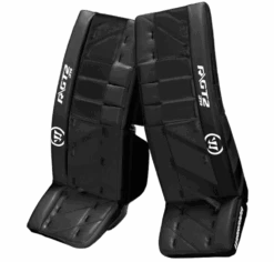 Warrior Ritual GT2 Junior Goalie Pads (w/ Knee Pads) -Hockey Equipment Store warrior ritual gt2 junior goalie pads black