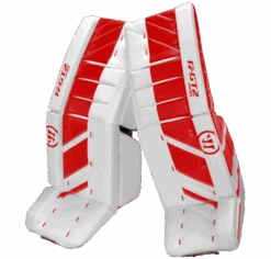 Warrior Ritual GT2 Pro Senior Goalie Pads (w/ Knee Pads) -Hockey Equipment Store warrior ritual gt2 pro goalie pads white red